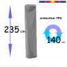 Housse TPU pour parasol déporté Hauteur 235 cm