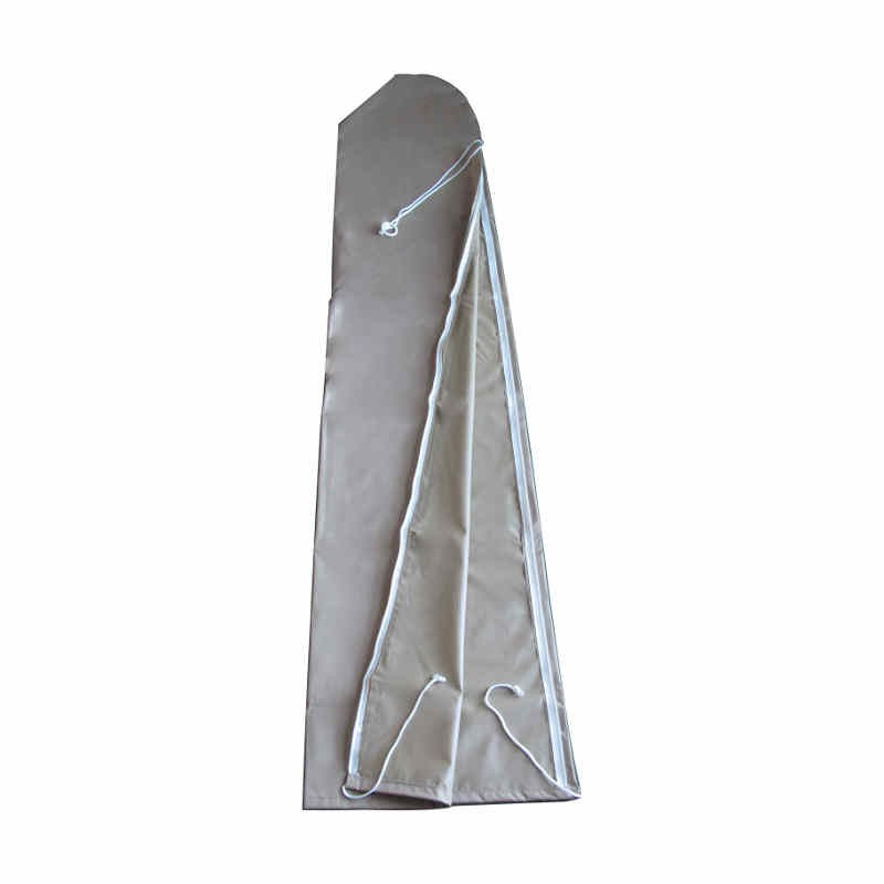 Housse de protection pour parasol Lacanau 300 cm : vue à plat Housse de protection pour parasol Lacanau 300 cm : vue à plat