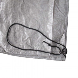 Housse de protection ( gamme économique ) pour parasol Hauteur 220 cm x Largeur 70 cm : détail du cordon de serrage