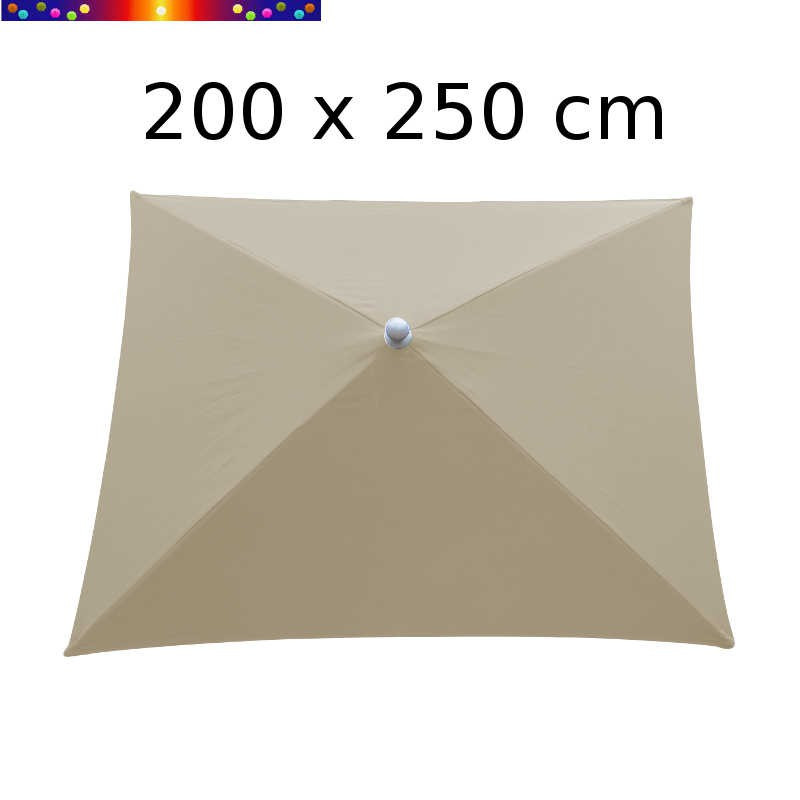 Parasol Arcachon Beige Lin 200 x 250 cm Alu Parasol Arcachon Beige Lin 200 x 250 cm Alu