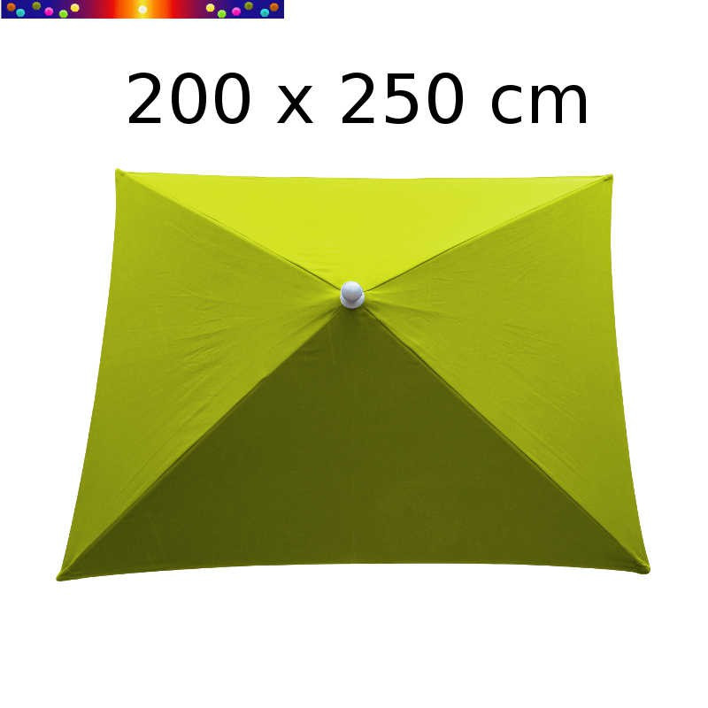 Parasol Arcachon Vert Limone 200 x 250 cm Parasol Arcachon Vert Limone 200 x 250 cm