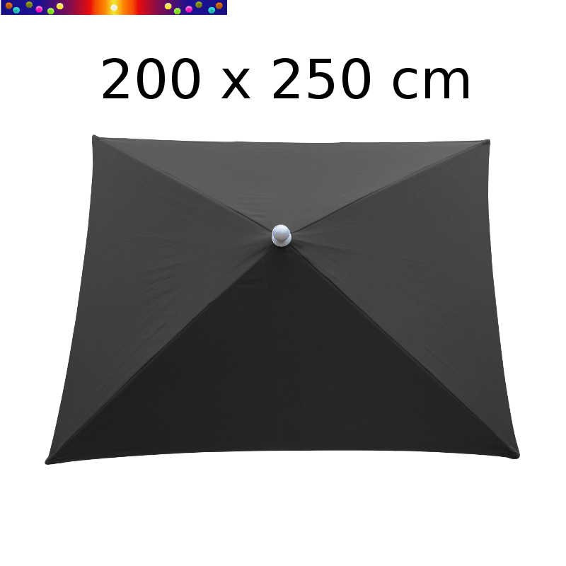 Parasol Arcachon Gris Anthracite 200 x 250 cm Alu Parasol Arcachon Gris Anthracite 200 x 250 cm Alu