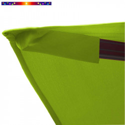 Toile de remplacement pour parasol déporté Biscarrosse couleur Vert Anis