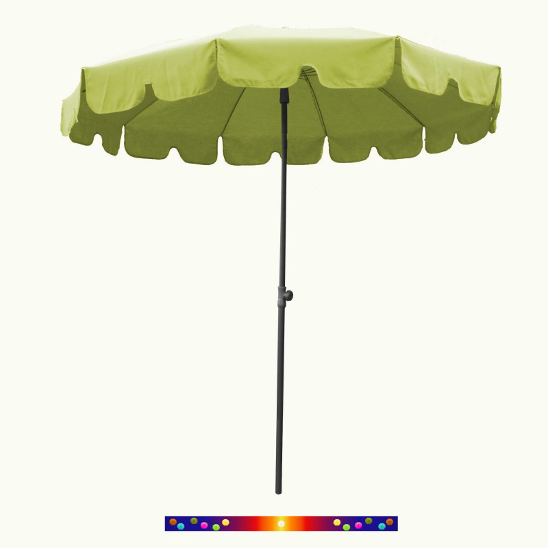 Parasol Vert Lime 200 cm design italien Parasol Vert Lime 200 cm design italien