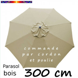 Parasol Lacanau Soie Grège...