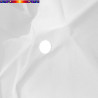 Toile Blanc Jasmin pour parasol octogonal 300 cm : détail du perçage central