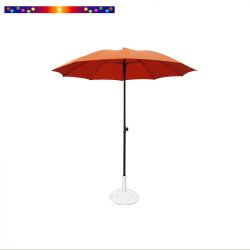 Parasol Orange Mandarine 200 cm design italien ombrelle