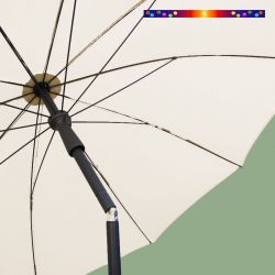 Parasol Ecru 200 cm design italien Ombrelle