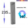 Housse pour parasol déporté Hauteur 235 cm ( enduction TPU )