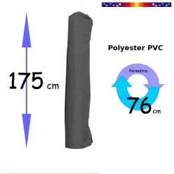 Housse pour parasol Hauteur 175 cm ( Polyester PVC )