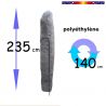Housse (éco) pour parasol déporté 220 cm ( polyéthylène )