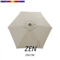 Parasol ZeN Pro : toile vue de dessus
