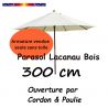 Armature Bois et Cordon Lacanau 300 cm /8