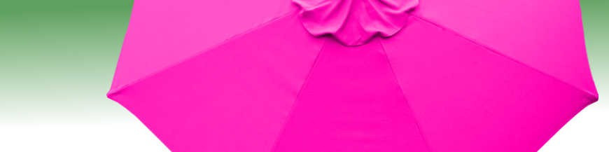 Tous les Parasols de la collection avec Toiles de couleur Rose Fushia