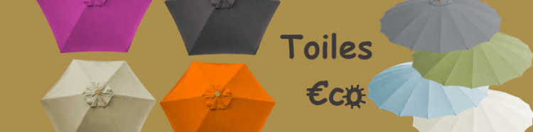 T-eco-TOILES €c☼ 180 et 200 gr POUR PARASOLS