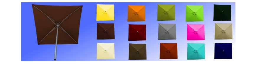 Le site de «La Boutique du Parasol.fr » vous propose le Parasol de Terrasse modèle Lacanau Carré 2 x 2 Alu