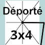 (3x4) ±295 cm x ±395 cm  Rectangle Déporté (1)