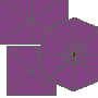 Parasols et Toiles de parasols couleur Violette